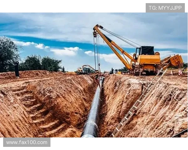 挖掘机天然气管线长输工程开挖